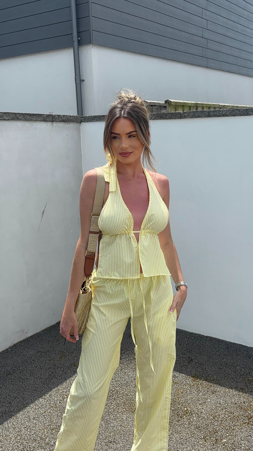 MARINA lemon co-ord